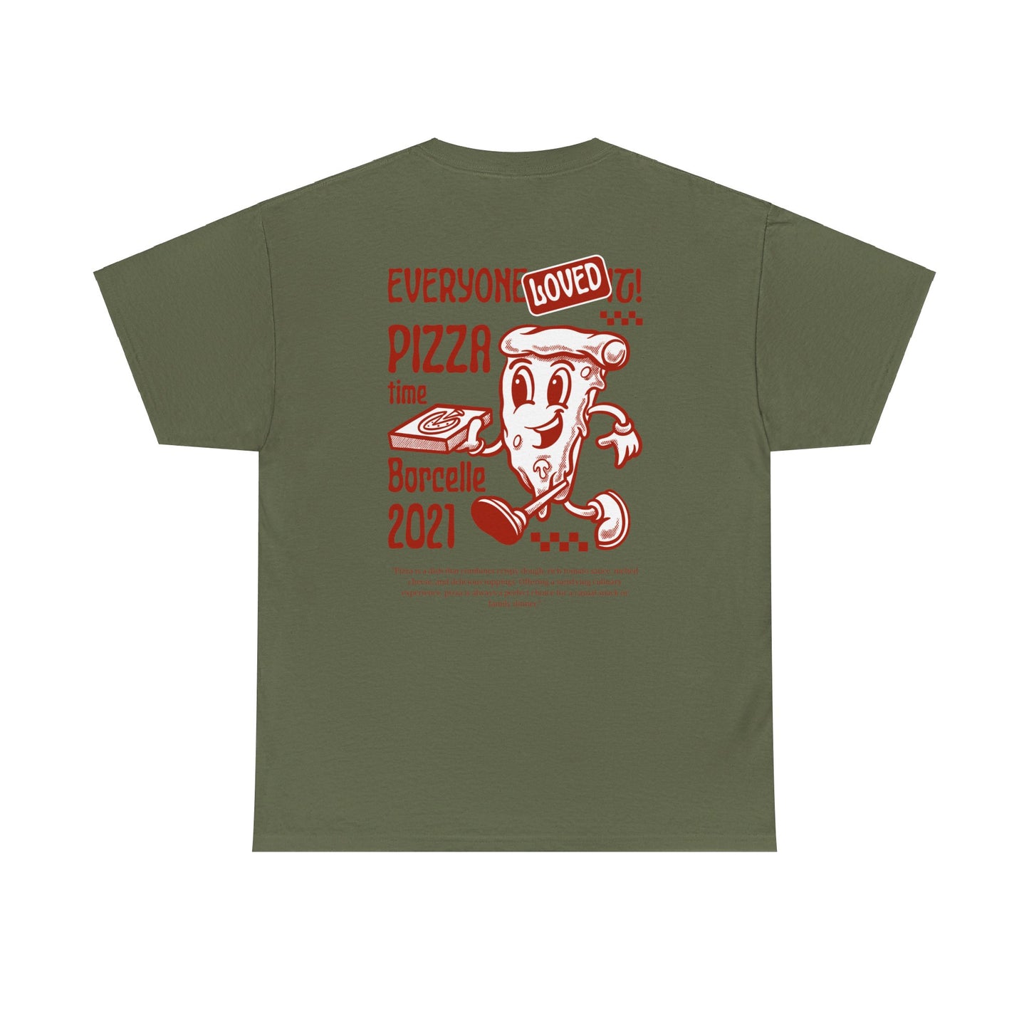 PIZZA TIME Heavy Cotton Tee